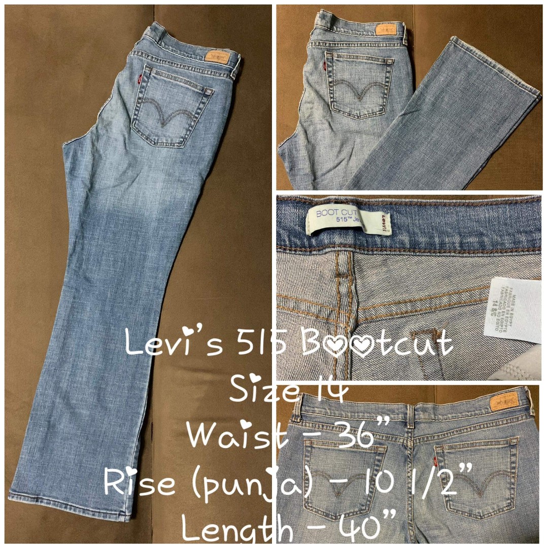 size 14 in levis