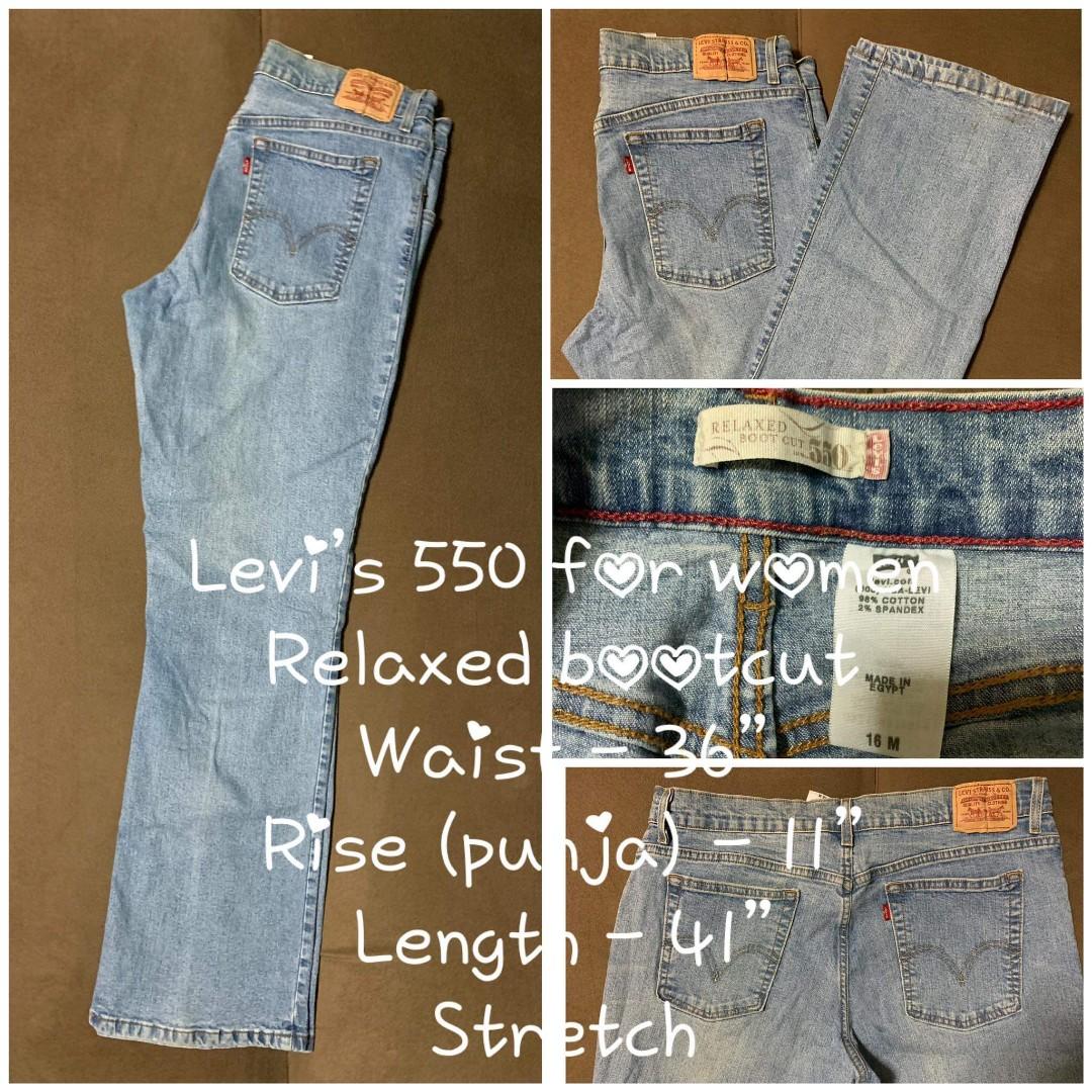 levi's relaxed boot cut 550 jeans