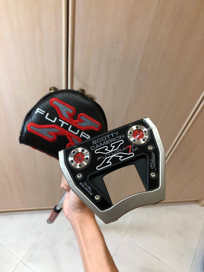 scotty cameron left handed putter used