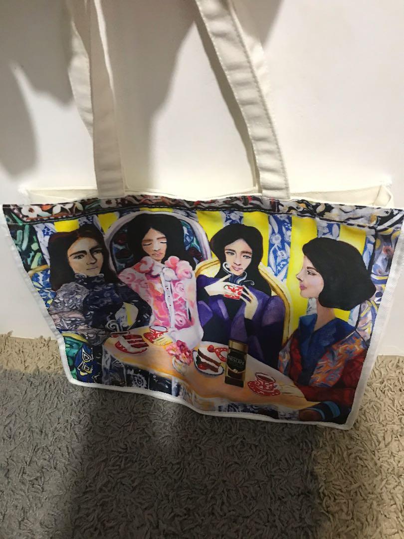 Nescafe gold with tote bag best sale