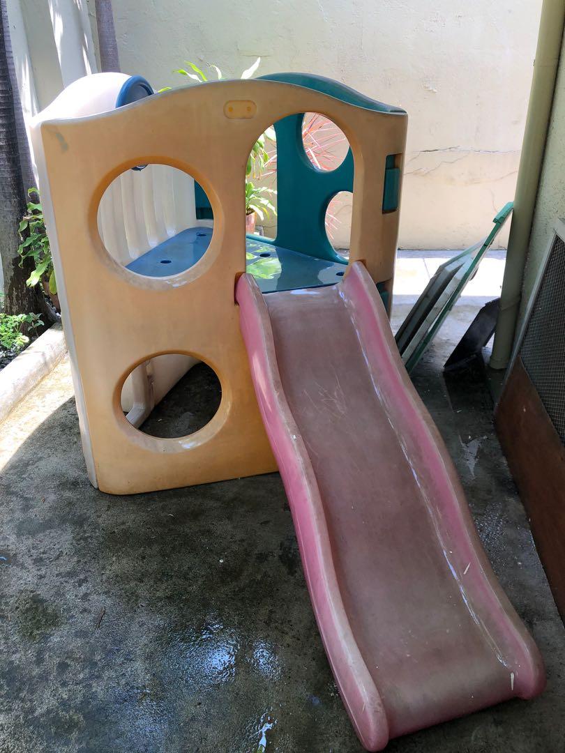 little tikes slide with ship wheel