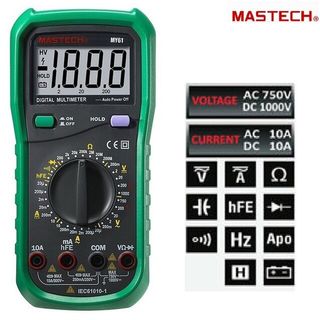 Etekcity MU600 Manual Ranging Digital Multimeter Tester