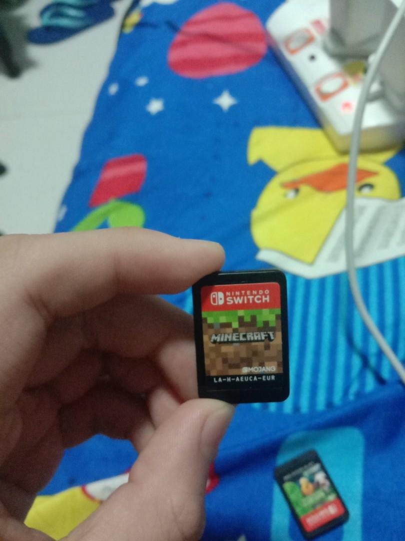 Minecraft nintendo sale switch game card