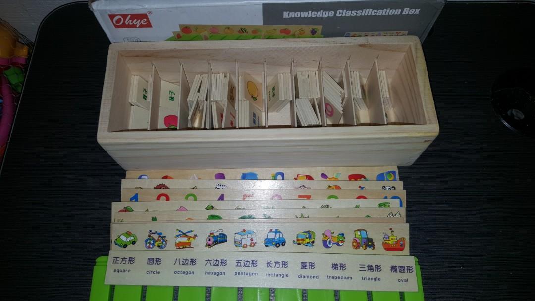 Montessori Knowledge Box, Toys & Games, Board Games & Cards on Carousell