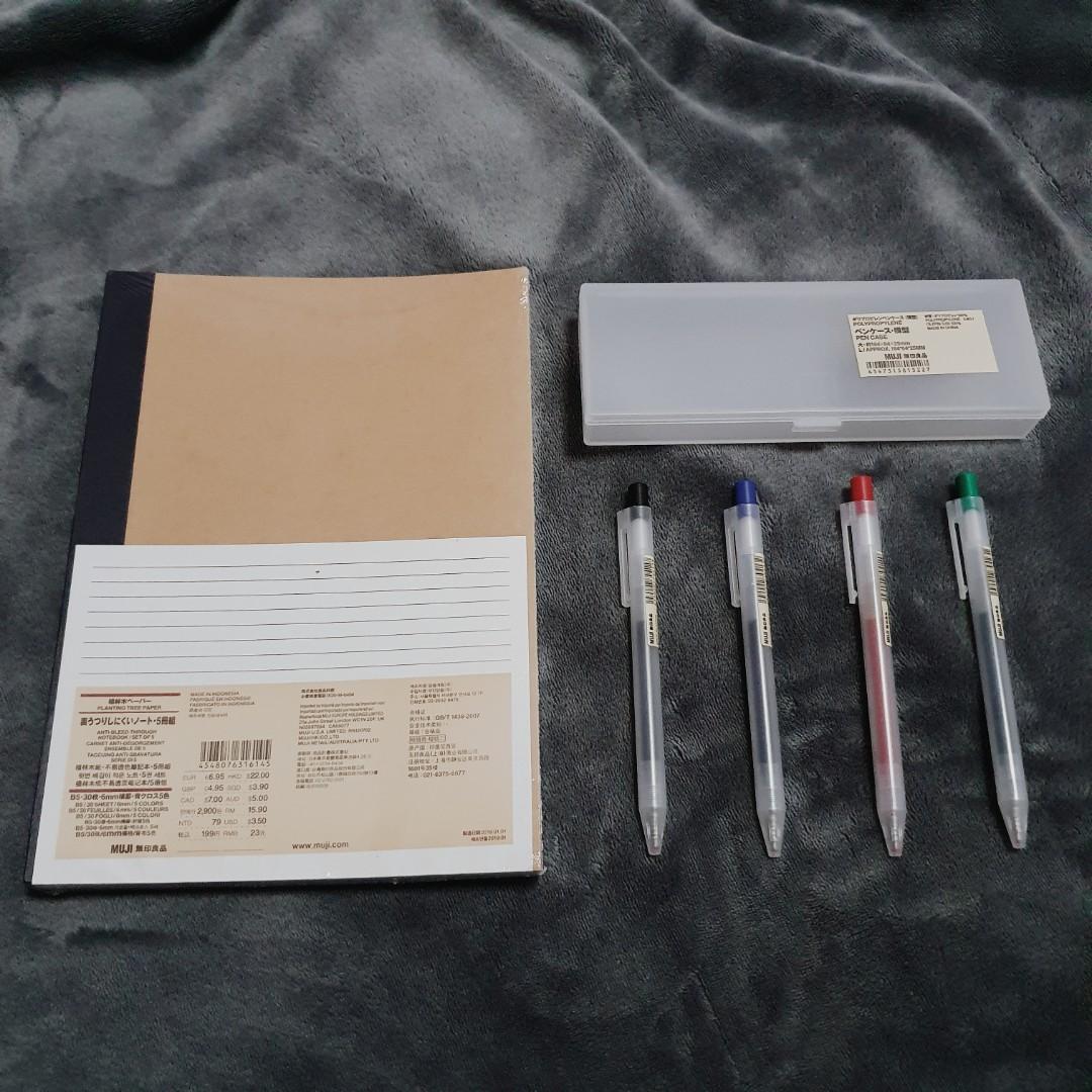 Muji Stationery Set, Hobbies & Toys, Stationery & Craft, Stationery & School Supplies on Carousell