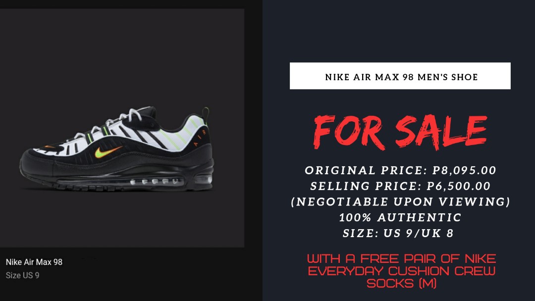 nike 98 price