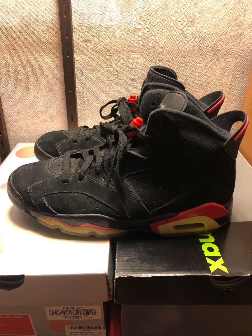 Nike Jordan 6 VI Infrared 2009 Men s Fashion Footwear Sneakers
