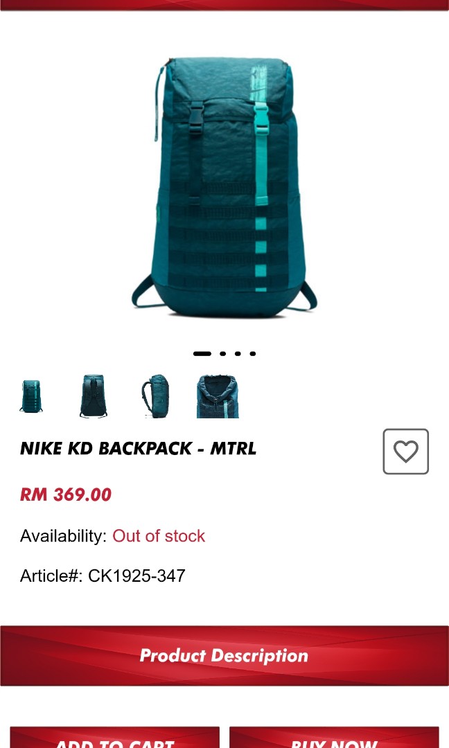 Kd backpack cheap hotsell