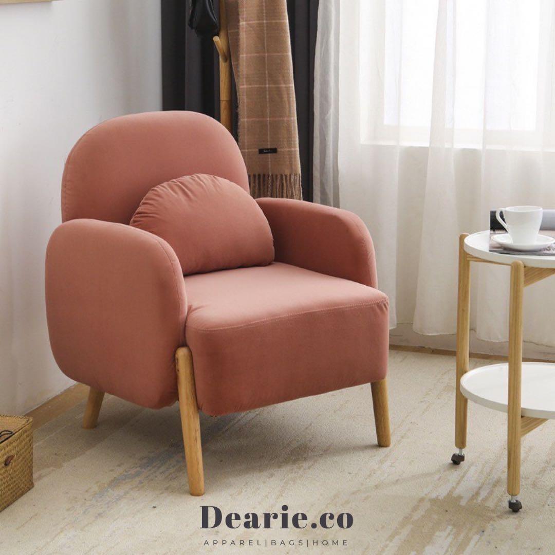 Nordic Mid Century Accent Armchair Lounge Modern Scandi Furniture Tables Chairs On Carousell