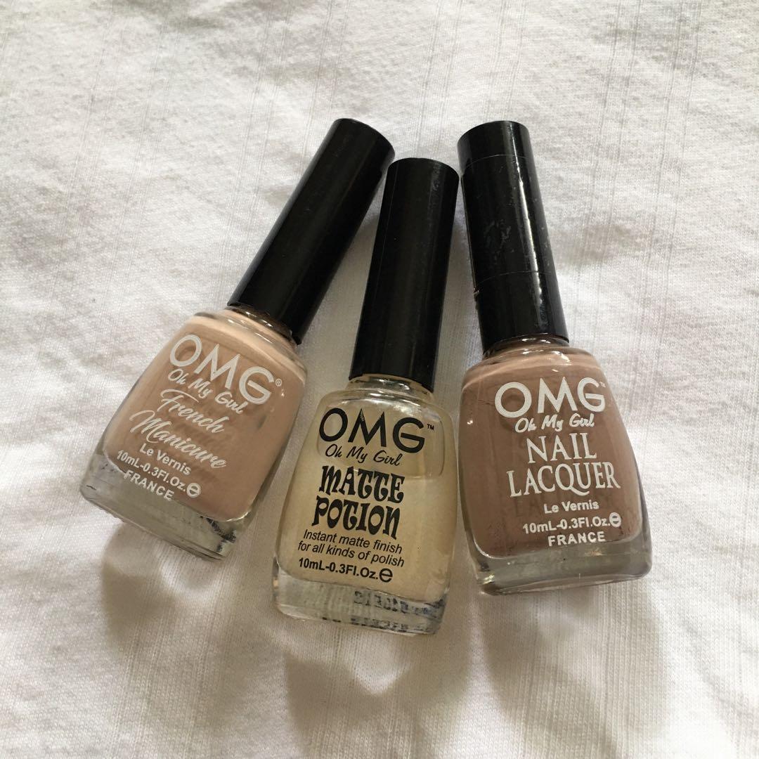 OMG QUICK DRY POLISH, Beauty & Personal Care, Hands & Nails on Carousell