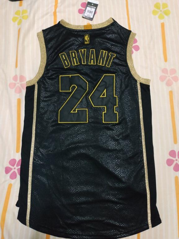 Kobe Bryant NBA Jersey (Black Gold Edition) LA Lakers, Men's Fashion,  Activewear on Carousell