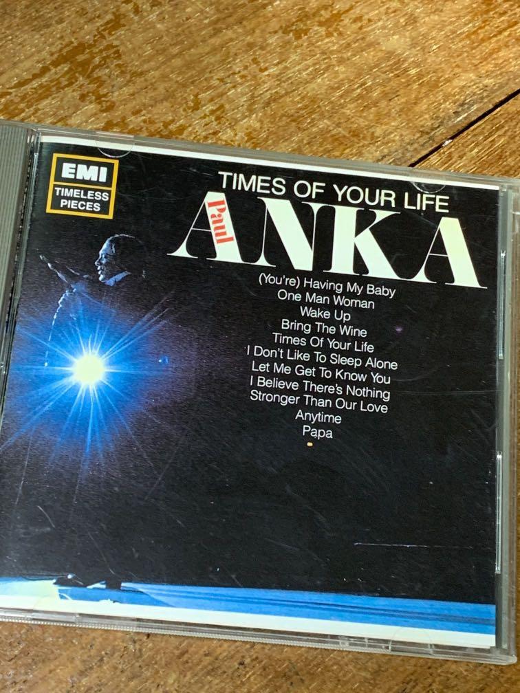 Paul Anka Times Of Your Life Music Media Cds Dvds Other Media On Carousell