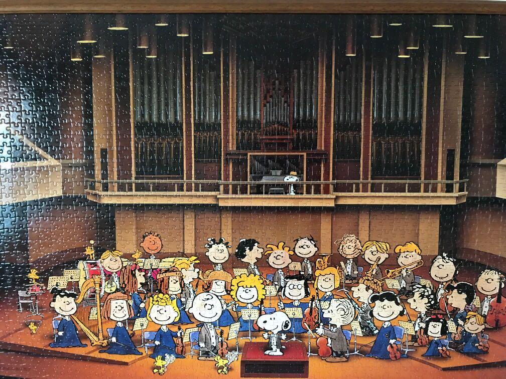 Peanuts Snoopy Jigsaw Puzzle 2014 piece ORCHESTRA 73 x 102 cm Apollo JP
