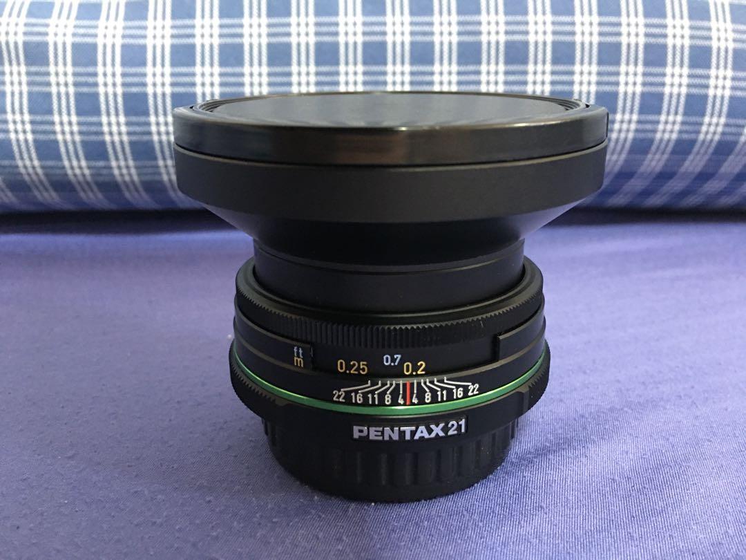 Price reduced-Pentax SMC DA 21mm f3.2 AL wide angle lens (limited),  Photography, Lens  Kits on Carousell