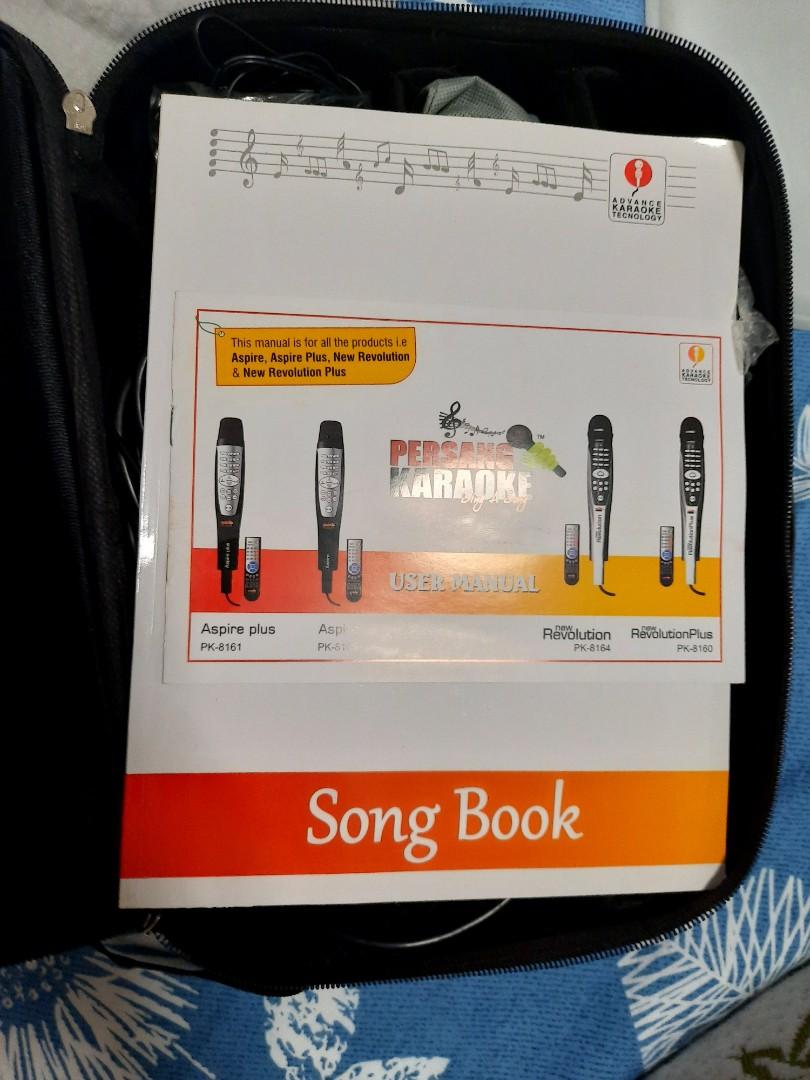 Persang Karaoke Aspire Plus PK8161 System with Remote, TV & Home