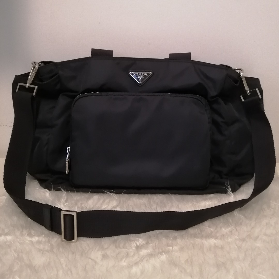prada diaper bag