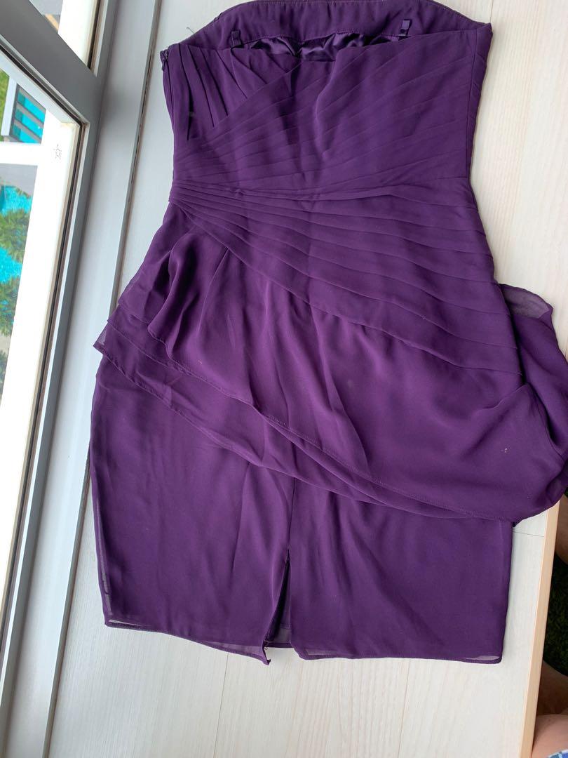 purple coast dress