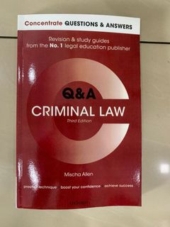 Alman Criminal Law In Malaysia Textbooks On Carousell