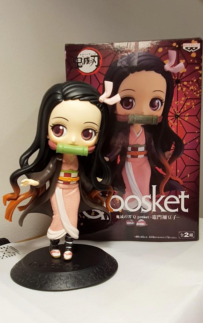 Qposket Nezuko Type A Kimetsu No Yaiba Toys Games Bricks Figurines On Carousell