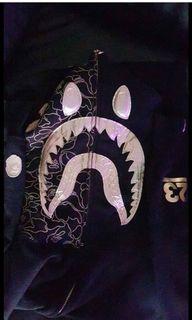 *rare* 23rd anversiey bape shark zip up
