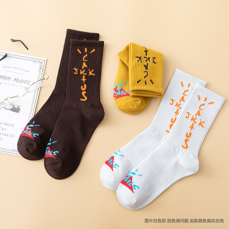 Cactus jack socks sale