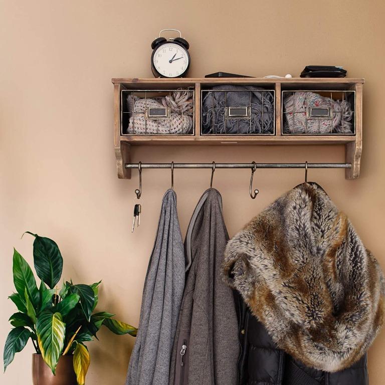 rustic coat hooks