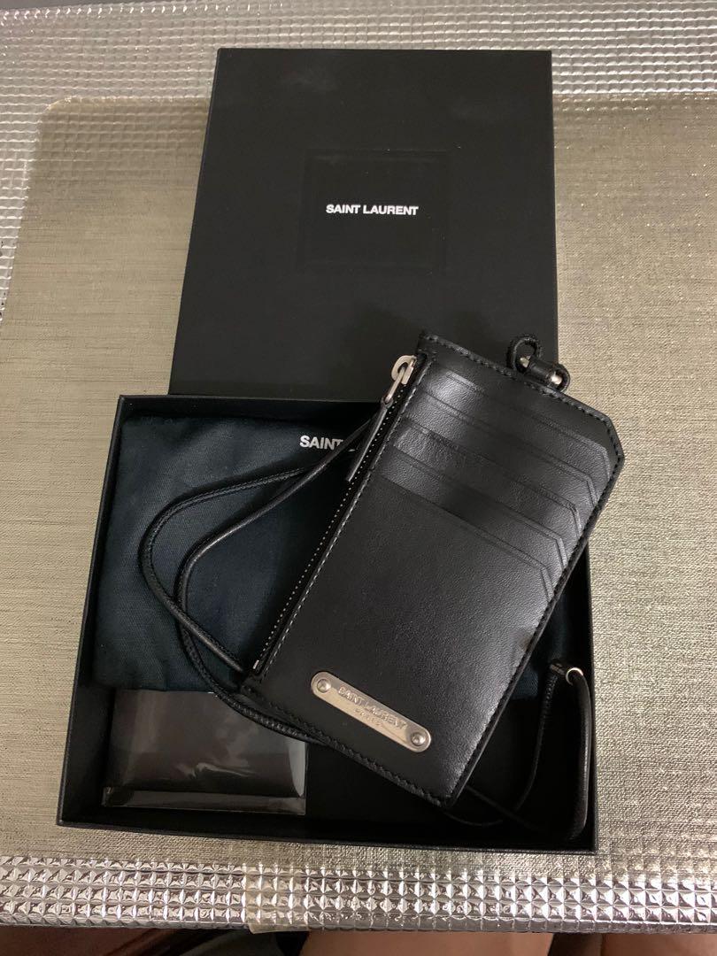 ysl lanyard card holder