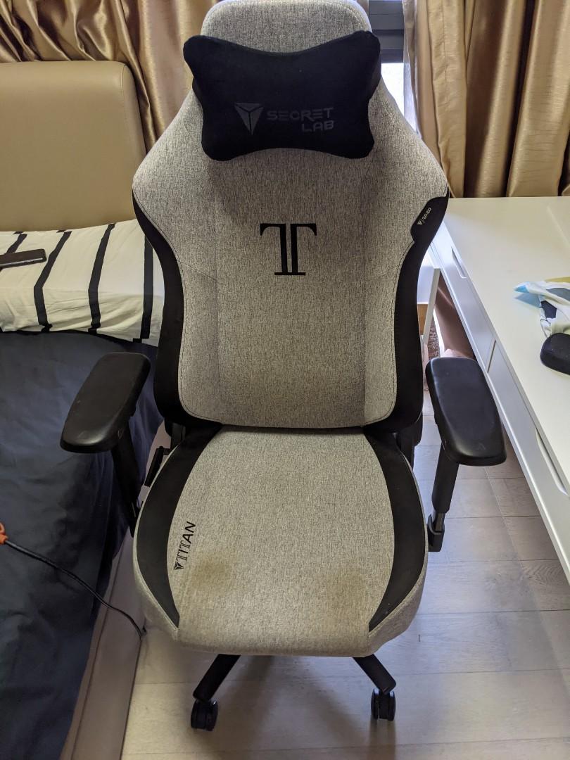 Игровое кресло secretlab titan softweave из ткани