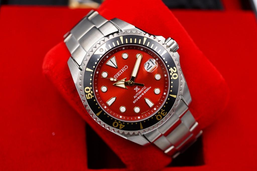 Seiko shogun sales zimbe red