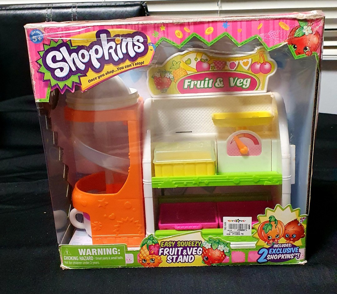 SHOPKINS FRUIT AND VEG STAND Hobbies Toys Toys Games on