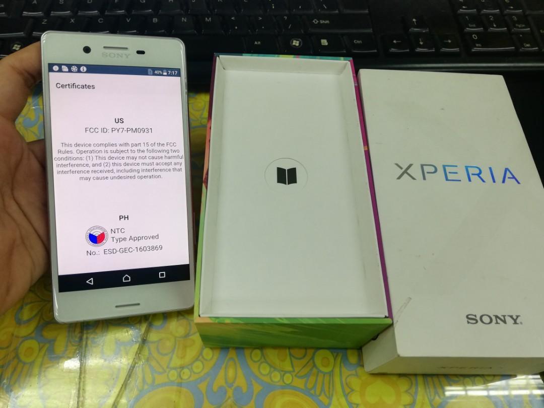 Sony Xperia X F5122 Ntc White Complete Packages Mobile Phones Tablets Android Phones Sony On Carousell