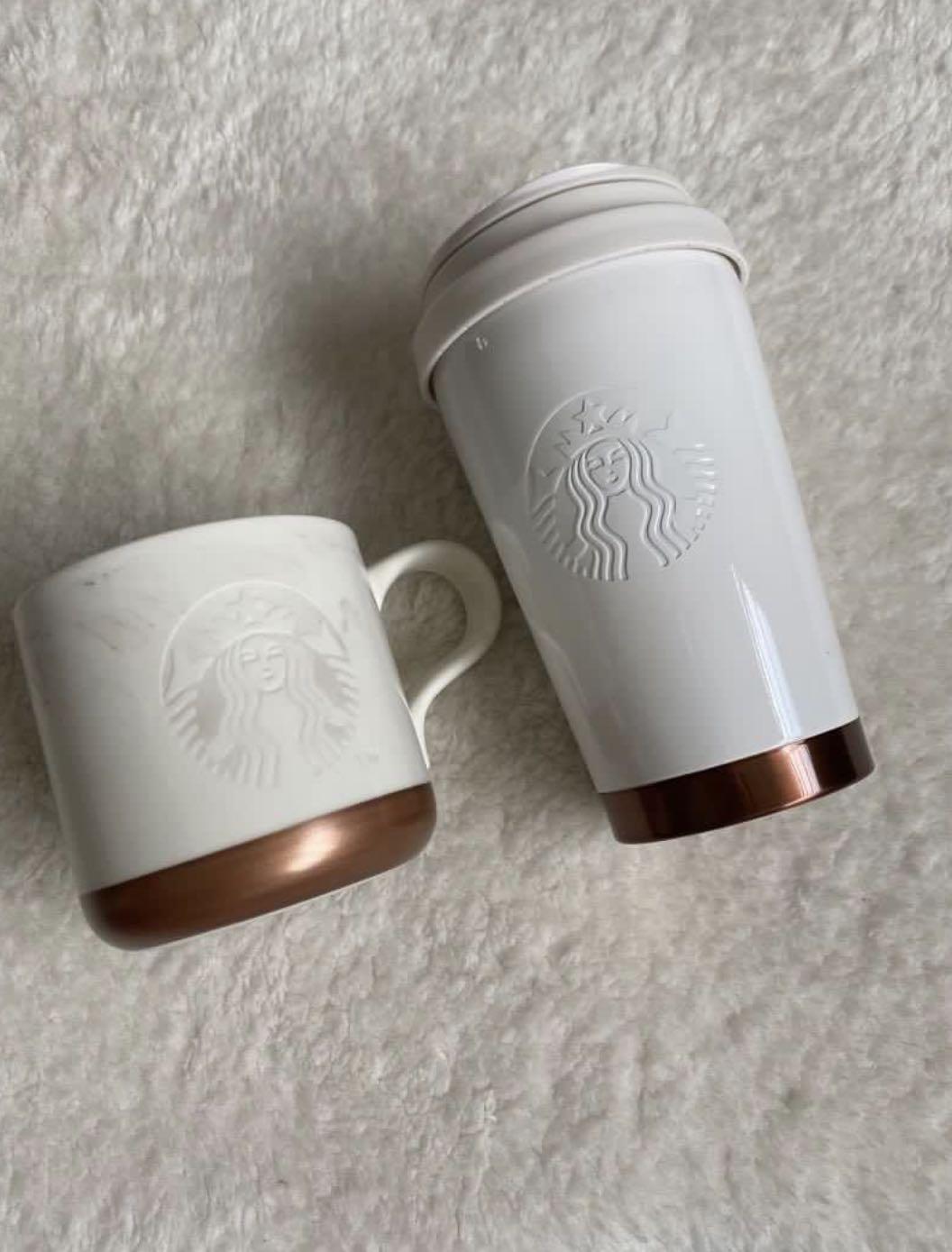 Minimalist Marble Coffee Mugs : Starbucks Korea Marble