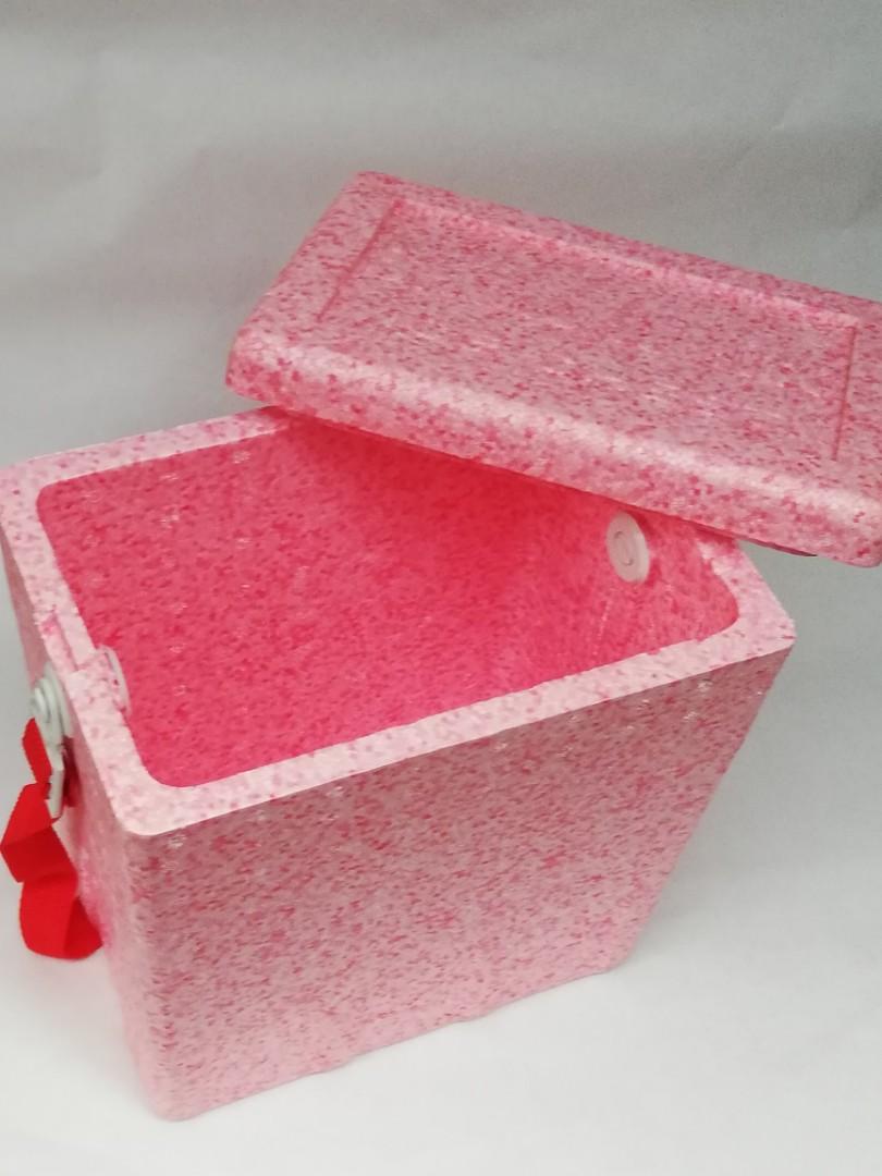 Ice bucket styro top