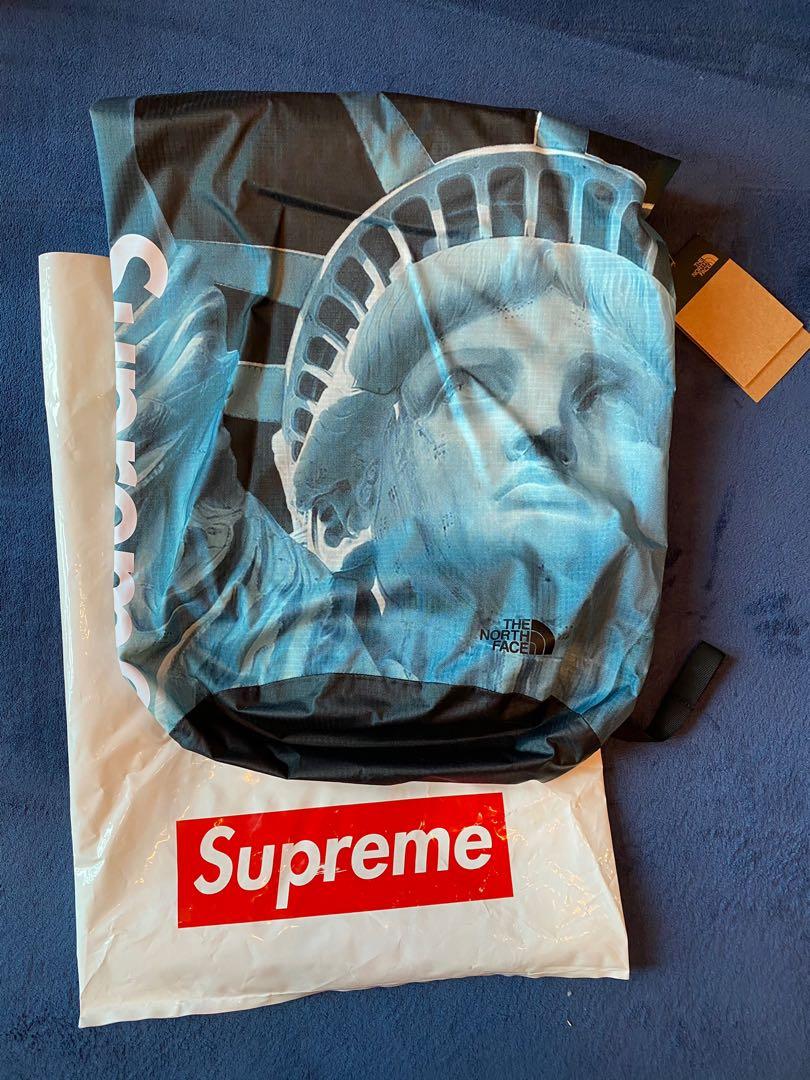 Supreme The North Face Statue of Liberty Waterproof Backpack Black