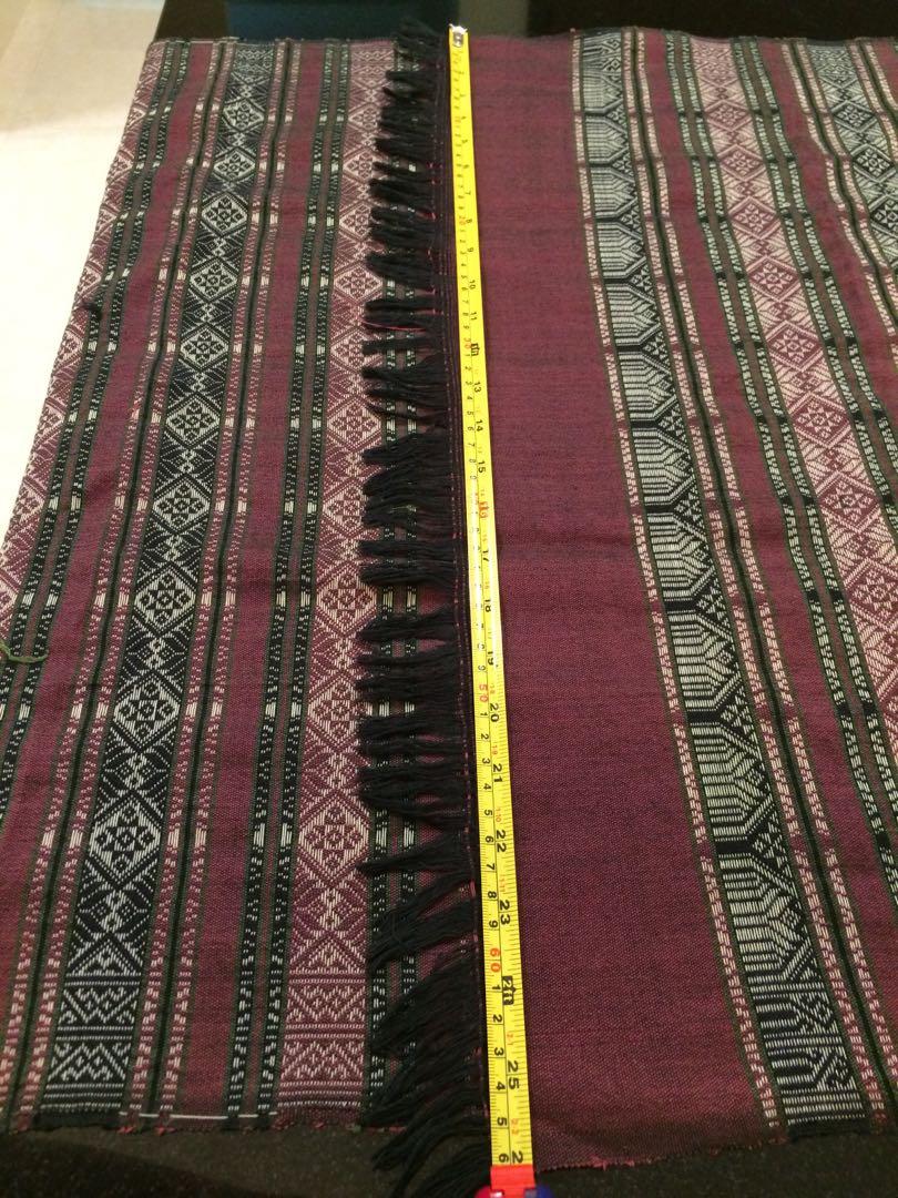 Table runner (Category: Cushions & Throws) located in Singapore. Submitted by bits_odds (Listing ID 1038996270, Image 3). Description: Beautiful table cloth or a sofa throw-blanket.🌸🍃 For 1.6m &/or 1.8m long dining table. Size approx 26inch x 79inch. Bought from a shop@great world city. .