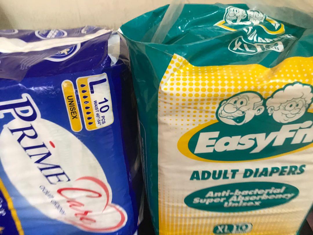Take two Adult Diaper (Category: Diapers & Baby Wipes) located in Bulacan. Submitted by heartlove_holb (Listing ID 1038912388, Image 2). Description: l-xl size.