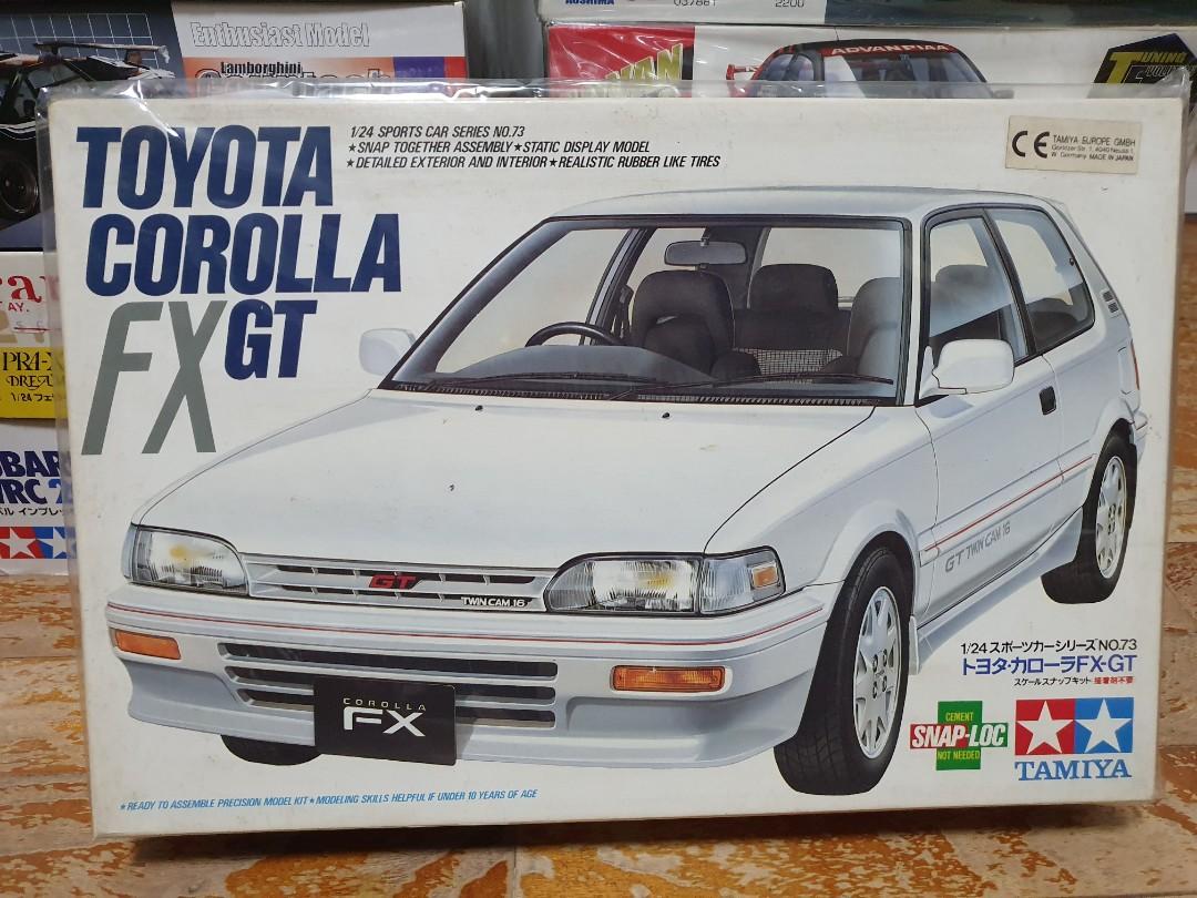 Tamiya 1 24 Toyota Corolla Fx Gt Toys Games Others On Carousell