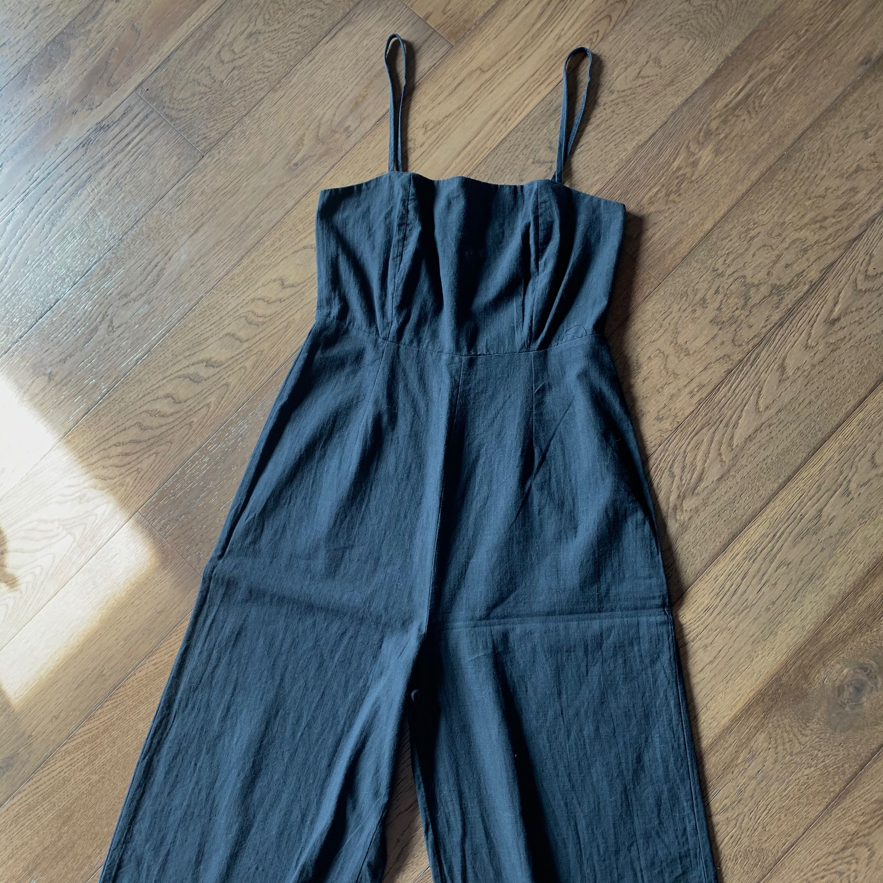 basic black jumpsuit