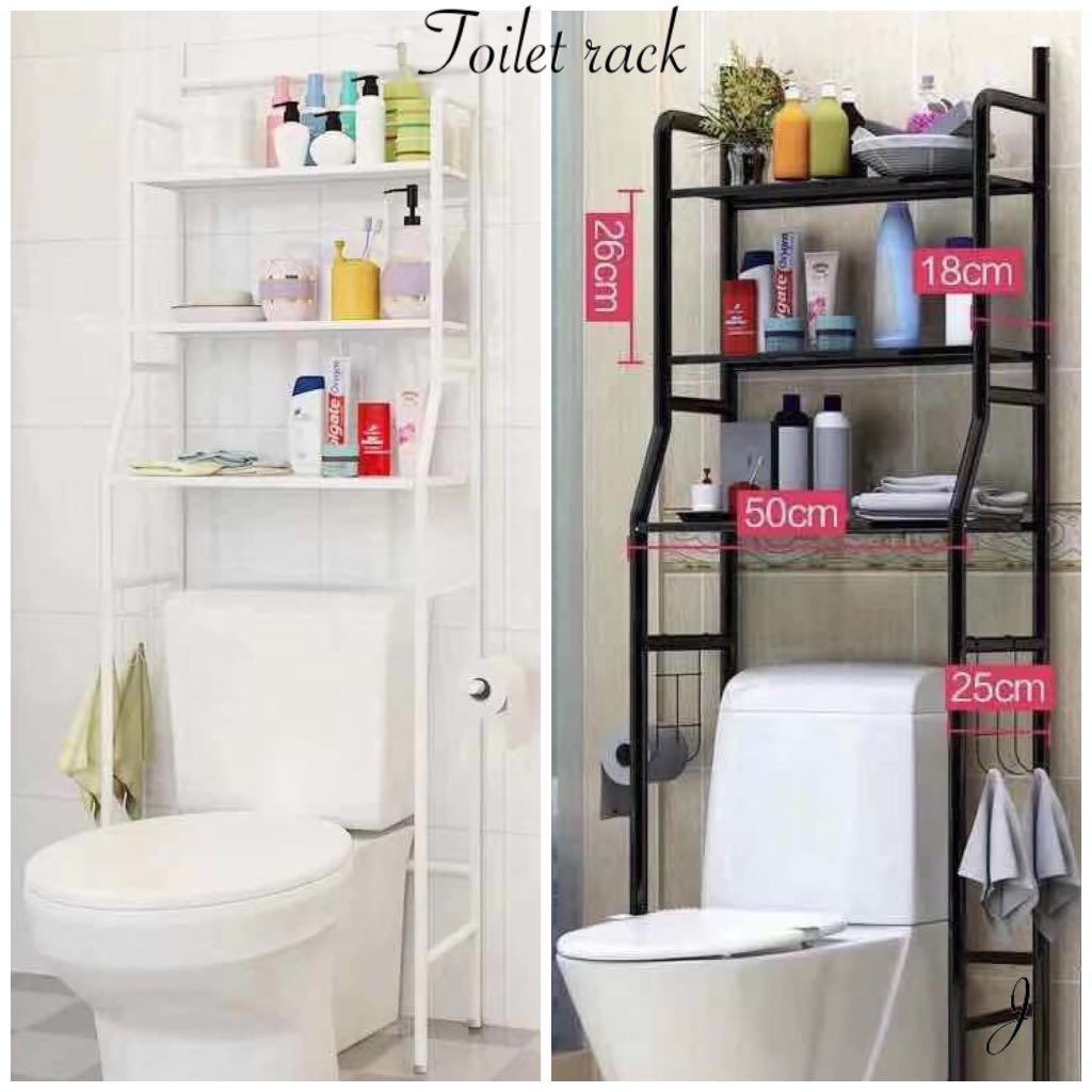 Toilet rack, Furniture & Home Living, Home Improvement & Organization ...