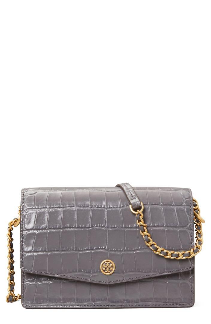 Tory Burch Robinson Embossed Mini Shoulder Bag