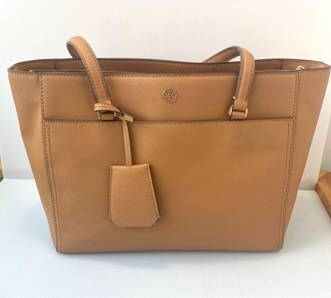 Tory burch robinson smooth tote bag online