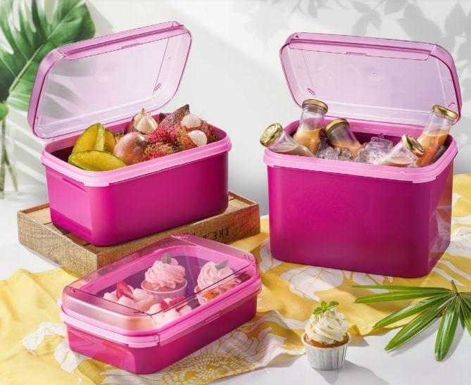 Tupperware Ezy Rectangular Keeper (1) 6.5L, Furniture & Home Living ...