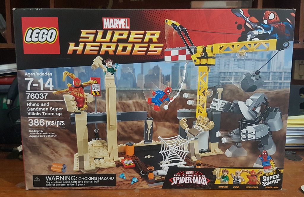 Ultimate Spider Man Rhino And Sandman Supervillain Team Up Hobbies Toys Toys Games On Carousell