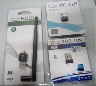 USB Wireless Wi-Fi Dongle Adapter