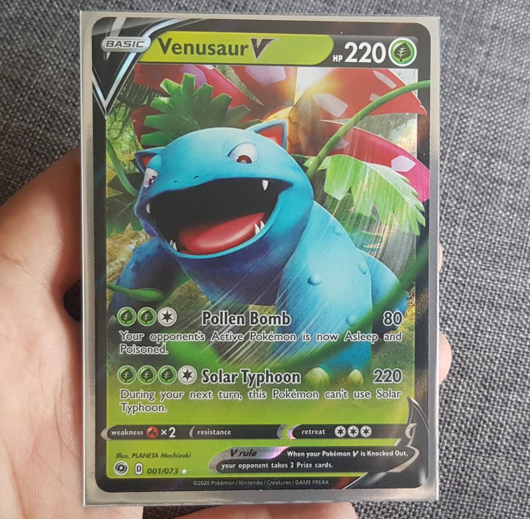 Venusaur V Pokemon Tcg Toys Games Board Games Cards On Carousell
