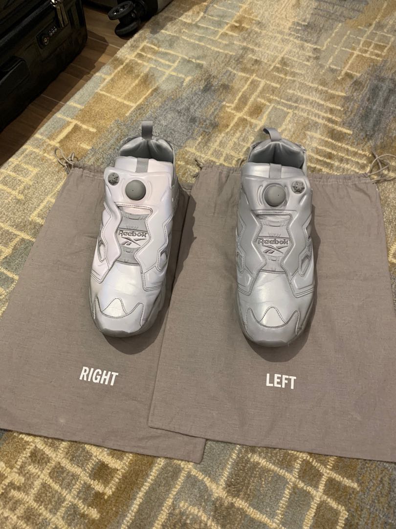 Vetements x reebok reflective insta pump fury size 44.5 Men s