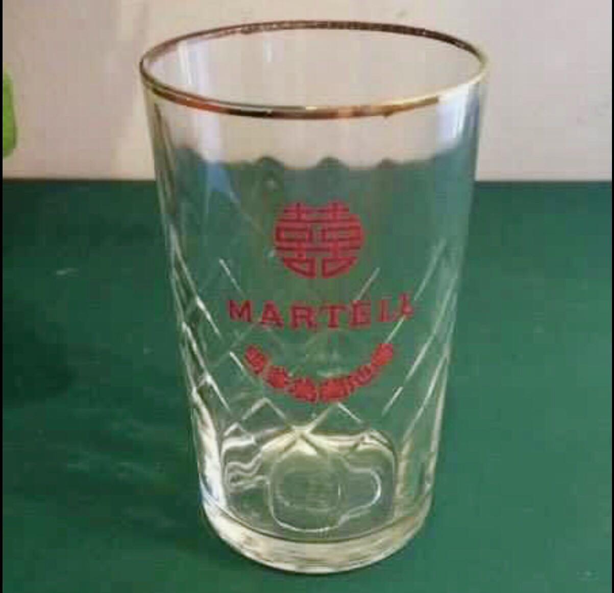 Vintage Martel shot glass double happiness, Hobbies & Toys ...