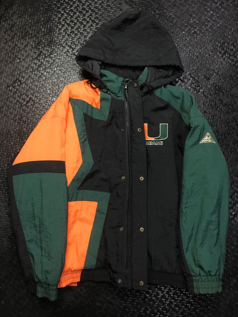 1990's MIAMI DOLPHINS APEX ONE RAIN COAT L