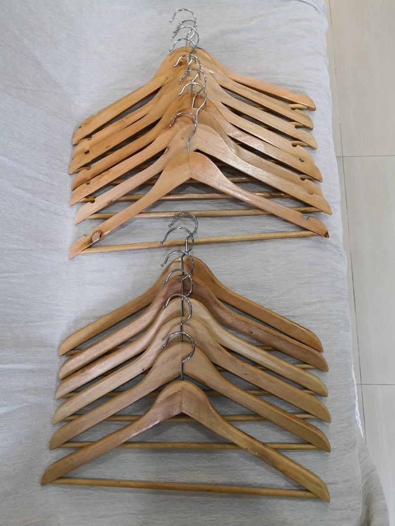 Wooden Hangers, Furniture & Home Living, Furniture, Shelves,