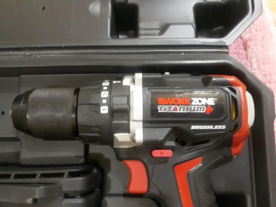 Workzone cordless impact and drill driver Furniture Home Living Cleaning Homecare Supplies Cleaning Tools Supplies on Carousell